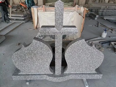G664 화강암 십자가 비석